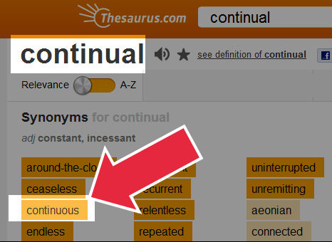 continual