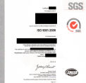 Zachary Pivarniks signature on SGS certificate