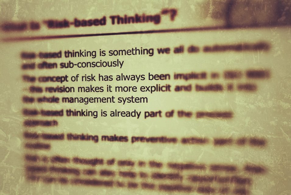 The Origins of ISO Risk, Part 1: Unlooming the Tangle