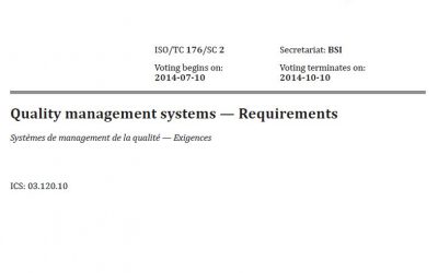Want to See Oxebridge’s Comments on the DIS of ISO 9001:2015?