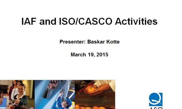 IAF CASCO Presentation to US Tag 176