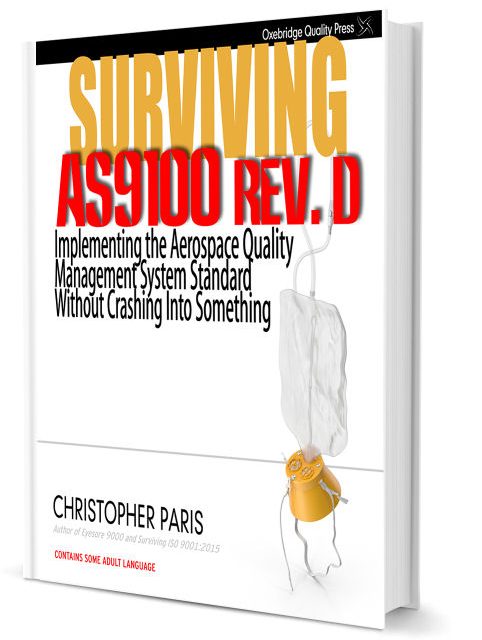 Surviving AS9100 Manuscript Finished, Now With Editors