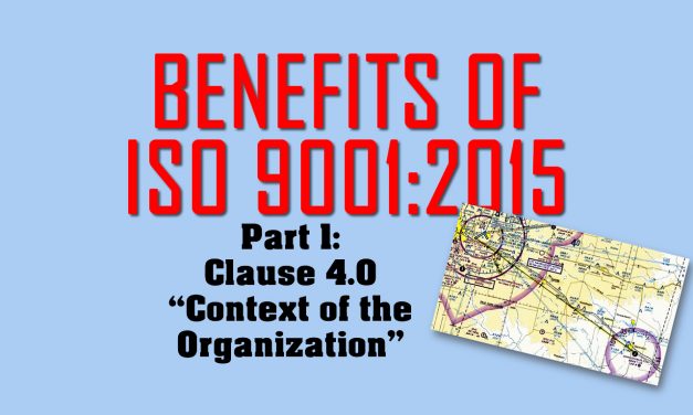 Benefits of ISO 9001, Part 1: Clause 4 on Context of the Organization