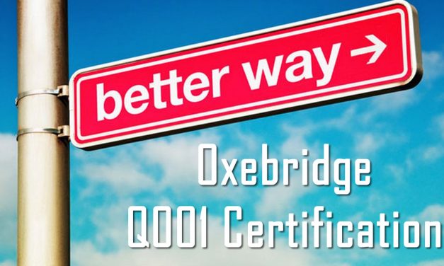 What Oxebridge Q001 Certification Audits Will Look Like