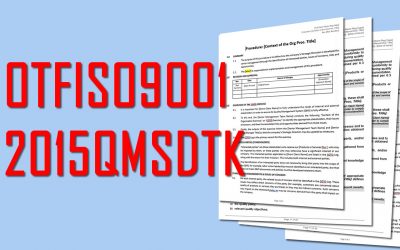 Oxebridge ISO 9001 Template Kit Updated to Version 1.14