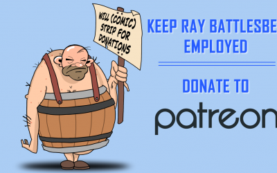 Oxebridge Launches Patreon Page to Support THE AUDITOR Comic Strip