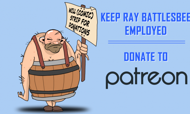 Oxebridge Launches Patreon Page to Support THE AUDITOR Comic Strip