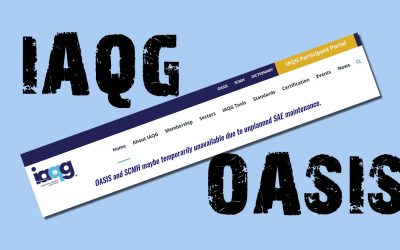 IAQG OASIS Portal Down for “Unplanned Maintenance”