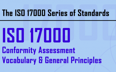 ISO 17000 Series: ISO 17000 on Conformity Assessment Vocabulary & Principles