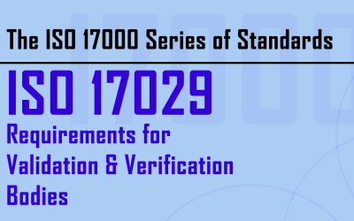 ISO 17000 Series: ISO 17029 for Validation & Verification Bodies