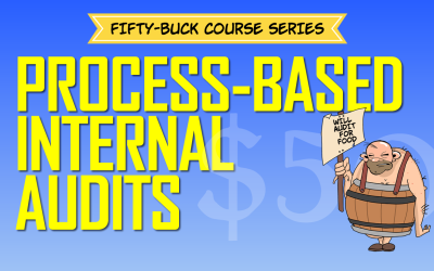 $50 Training Series: Process-Based Internal Auditing