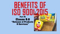 Benefits of ISO 9001, Part 15: Clause 8.6 Release of Products & Services