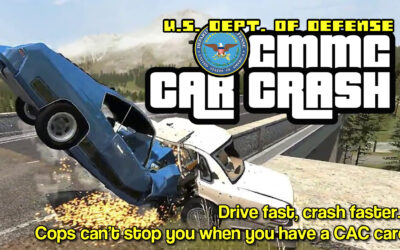 DoD’s CMMC Chief Seen Apparently Breaking Traffic Law On Live Stream