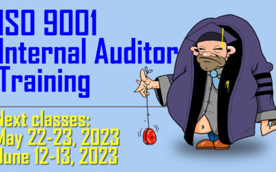Seats Still Open for ISO 9001 Internal Auditor Training in June