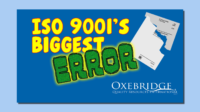VIDEO: ISO 9001:2015’s Biggest Error (and How to Fix It)