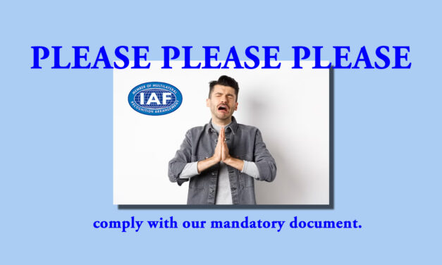 IAF Pretends It’s Making CertSearch Participation Mandatory