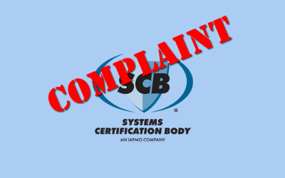 IAPMO SCB Closes Complaint in ProShop ERP Debacle, Provides No Explanation
