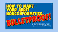 Video: How to Make Your Audit Nonconformities Bulletproof