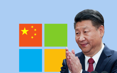 Microsoft Caught Referring US Defense Companies to China for Tech Support