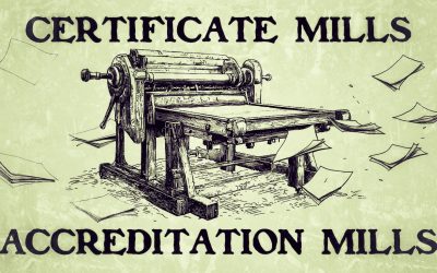 The Indefensibles: Registry of ISO Certificate Mills and Accreditation Mills