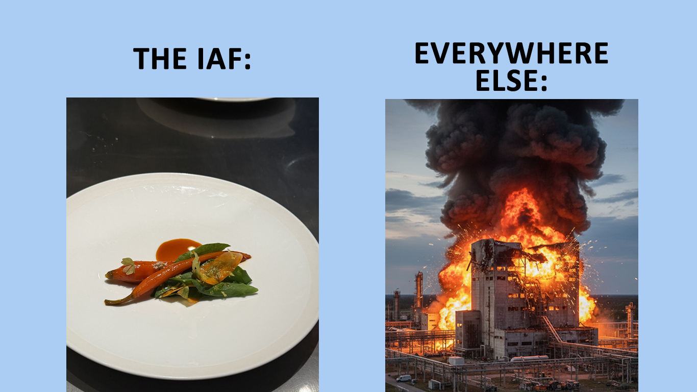 IAF Rep Bragged About Using Meetings to Attend Michelin Star Restaurants