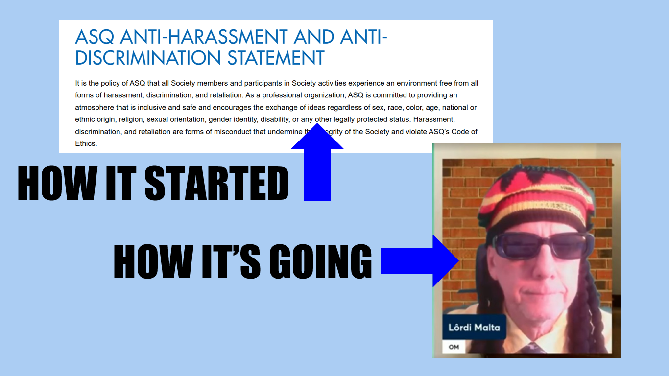 Brazilian ASQ Member Thought It Would be Cool to do Racist Livestream