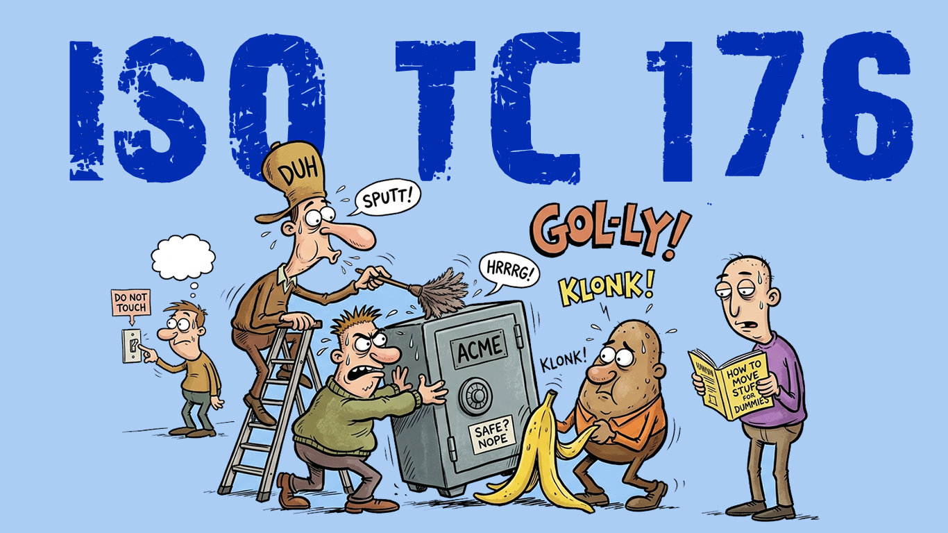 BSI Flunky Send Email Congratulating Her Sycophants for Destroying ISO 9001