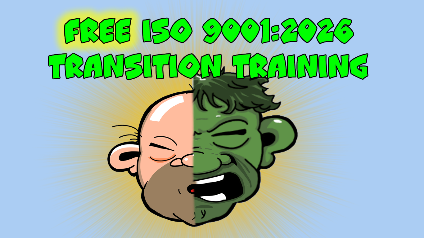 FREE ISO 9001:2026 Transition Training