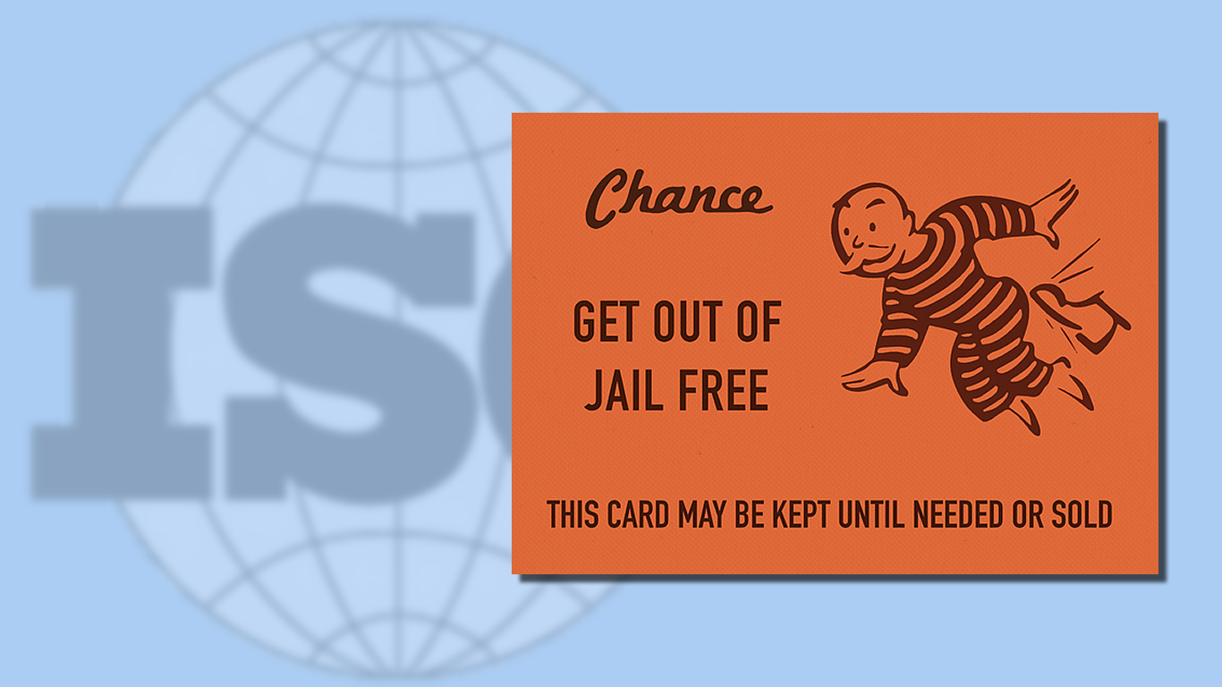 ISO/CASCO Hands “Get Out of Jail Free” Card to Accreditation Bodies