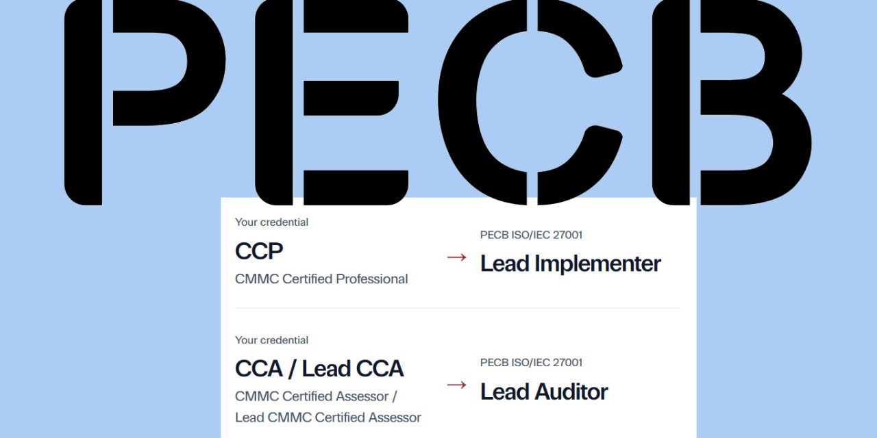 FREE Transition Training for CMMC Assessors to ISO 27001 Lead Auditor