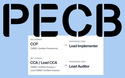 PECB Offering Transition Training for CMMC Assessors to ISO 27001 Lead Auditor