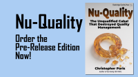 Order the Pre-Release Edition of NU-QUALITY, the New Book by Christopher Paris